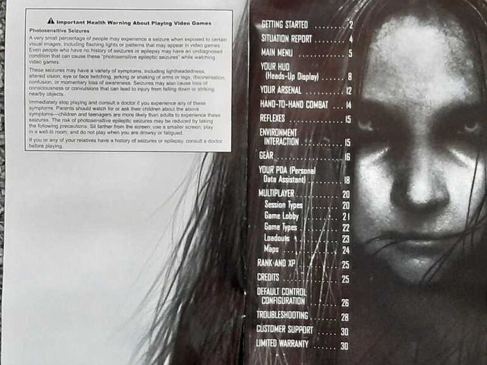 F.E.A.R. 2: Project Origin (PC) Replacement, Display & Collector Copy Only