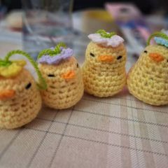 Crochet duck