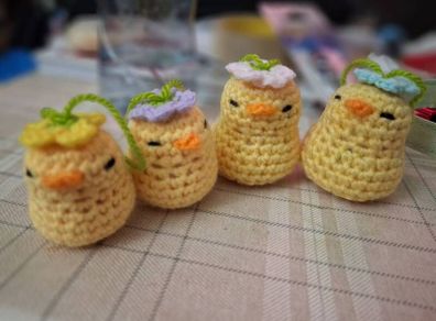 Crochet duck