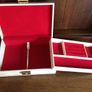 Beautiful Vintage 50s 60s Design Phillip Sweden Double Layer Jewelllery Box Image 3