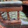 Green Chesterfield Swivel Captain's Chair Image 3
