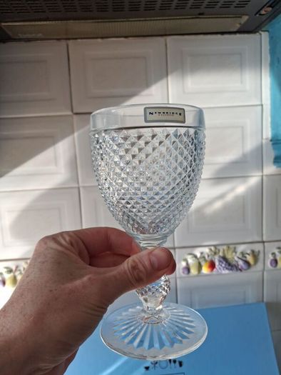 4x Newbridge Crystal Goblets