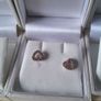 ladies silver earrings Image 4