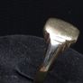 Antique 9ct Gold Birmingham Hallmarked Signet Ring Size 58.5 Image 4