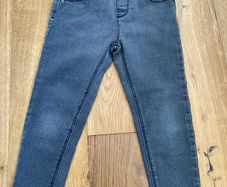 Girls Gray Jeans - Zara (3-4yrs)