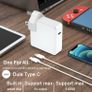 Mac Book Pro charger-140W USB C Super Fast Charger,Compatible with MacBook Pro 16, 15, 14, 13 Inch, MacBook Air 13 Inch, iPad Pro 2022/2021/2020/2019/2018, Included 7.2ft USB C to C Cable Image 6