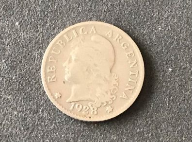 Argentina 1928 5 Centavos