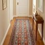 Exquisite Persian Qom Kork Wool Hand Knotted Runner Rug Carpet Image 2