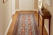 Exquisite Persian Qom Kork Wool Hand Knotted Runner Rug Carpet