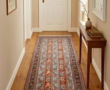 Exquisite Persian Qom Kork Wool Hand Knotted Runner Rug Carpet