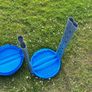 Collapsible Caravan / Camping Rubbish Bin Blue Image 3