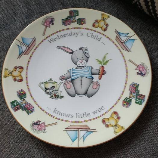 Royal Worcester/Days of the Week Plate