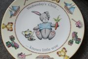 Royal Worcester/Days of the Week Plate