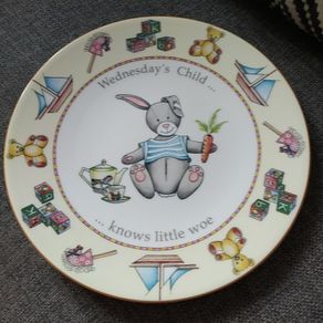 Royal Worcester/Days of the Week Plate