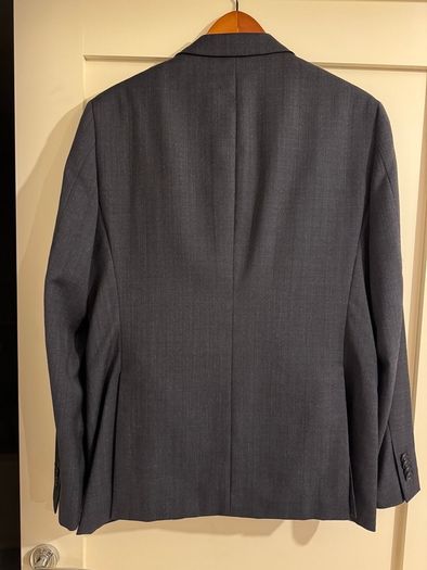 Mens navy blue 2 piece checksuit