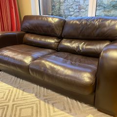 Leather sofa - 2.5 seater