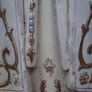 20 Inch Art Nouveau Chalkware Statue of Our Lady Of Fatima Image 10
