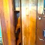 Mid-century art deco wooden wardrobe Image 6