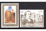 1982 Ireland 800th Anniversary of the Birth of St Francis of Assisi &amp; 300th Anniversary of the Ordination of Francis McKemie Commemorative Stamps Mint Never Hinged (MNH)