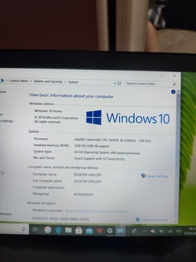 Windows 10 Laptop/notebook