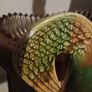 Vintage Ceramic Eagle Liquor Bottle Image 3