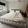 Super King Upholstered Button Tufted Bed Frame Harvey Norman Image 2