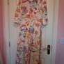 Zara floral button up dress Image 5