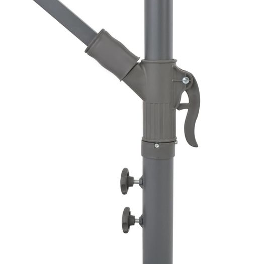 Cantilever Umbrella with Aluminium Pole 350 cm Anthracite