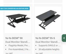 Desktop desk riser