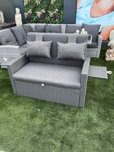 Sicily Garden Recliner Set - 1 Set  4 Ways