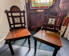 Victorian Hall Chairs