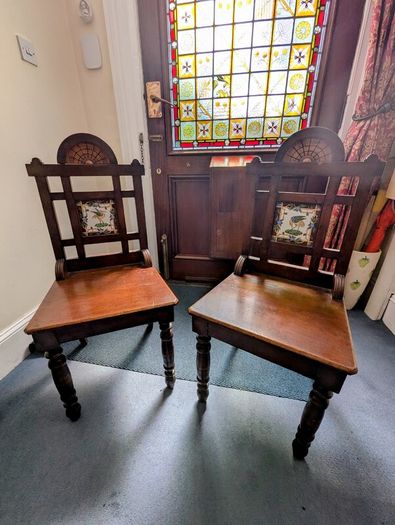 Victorian Hall Chairs