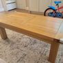 solid wood coffee table Image 3