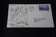 U.S.A. Stamps : 1952 Cover Showing George Washington Throwing A Silver Dollar - Masonic Cover