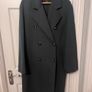 Mango Oversized wool coat  in GREEN Image 8