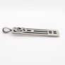 Vintage Abstract Geometric 925 Silver Pendant Image 6