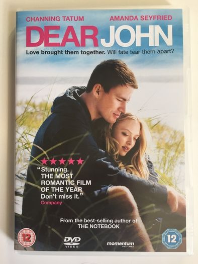 Dear John [2010] Channing Tatum & Amanda Seyfried [Movie DVD]
