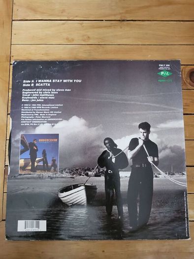 Undercover I Wanna Stay With You 12 inch PWL Dance Pop Vinyl
