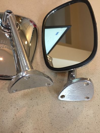 Fiat 124 spider first serie Fasetta mirrors