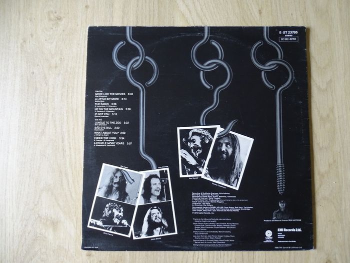Dr Hook A Little Bit More LP