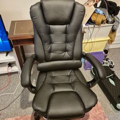 3 month old gaming chair, reclines, has heated seat and massages