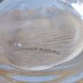 Vintage Hand Blown Clear Crystal Stretched Art Glass Vase, Made in Poland Image 5