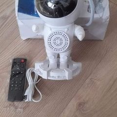 Astronaut Star Projector With LED Nebula Night Light. Bluetooth Speaker to play music