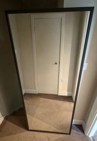 Large Wall Mirror - Black (Ikea)