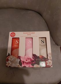 Sanctuary hand cream trio