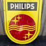 Vintage screen print Phillips electrical shop sign c1960 Image 2