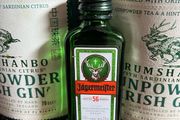 Jagermeister empty mini bottle