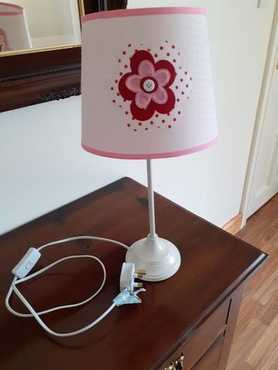 Girls bedroom lamp