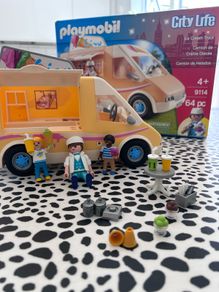 playmobil city life ice cream van