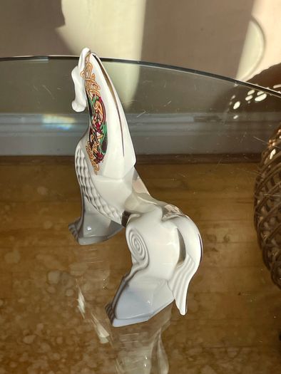 Vintage 1980's Cre Irish Porcelain Celtic Horse, Joe McCaul